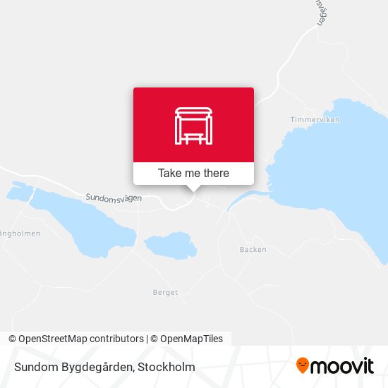 Sundom Bygdegården map