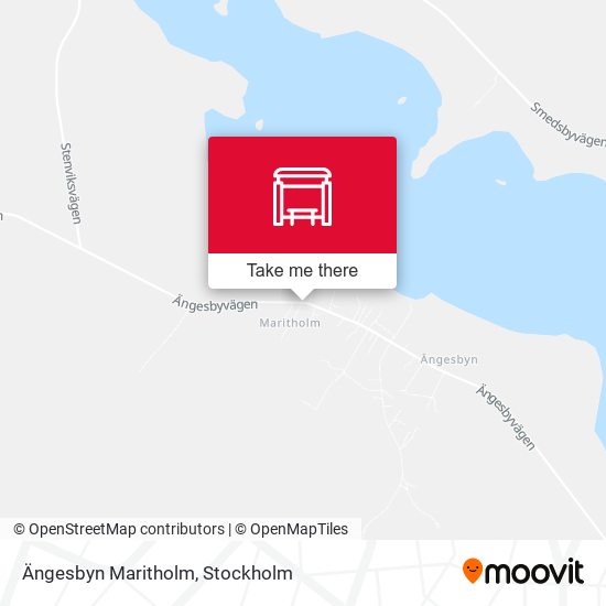 Ängesbyn Maritholm map