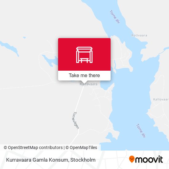 Kurravaara Gamla Konsum map