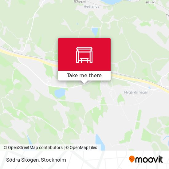 Södra Skogen map