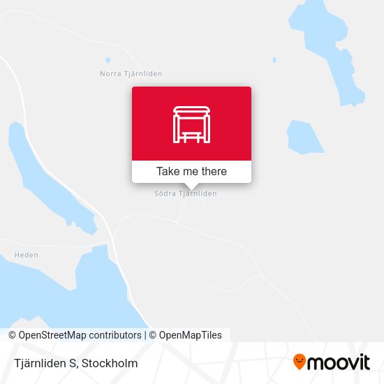 Tjärnliden S map