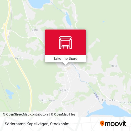 Söderhamn Kapellvägen map