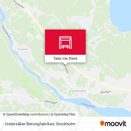 Undersåker Betongfabriken map