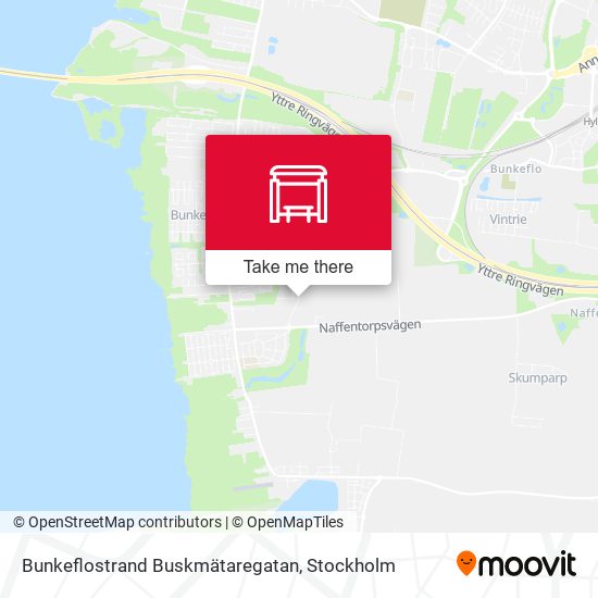 Bunkeflostrand Buskmätaregatan map