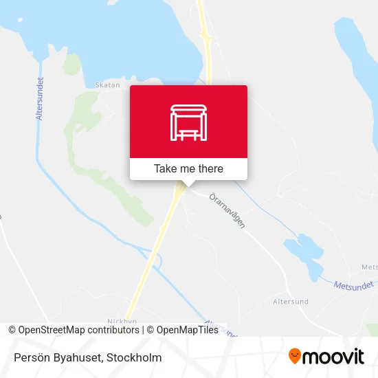 Persön Byahuset map