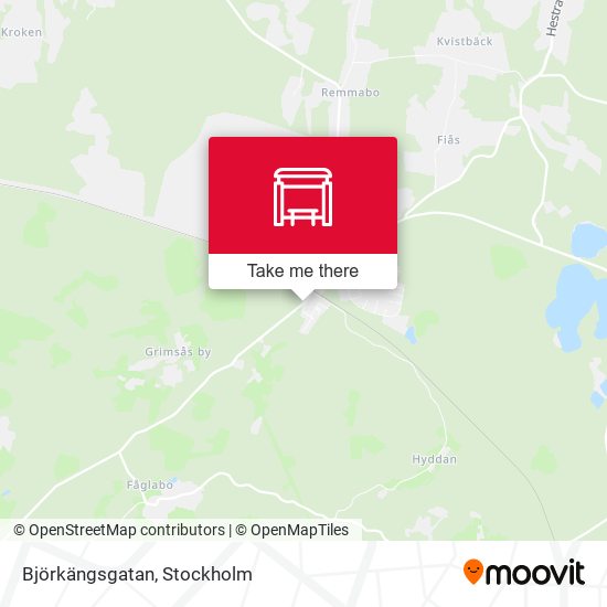 Björkängsgatan map