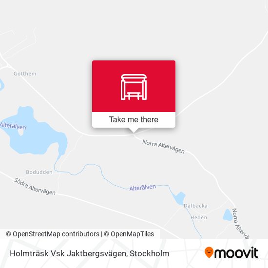 Holmträsk Vsk Jaktbergsvägen map