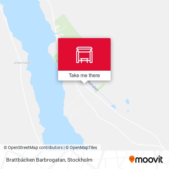 Brattbäcken Barbrogatan map