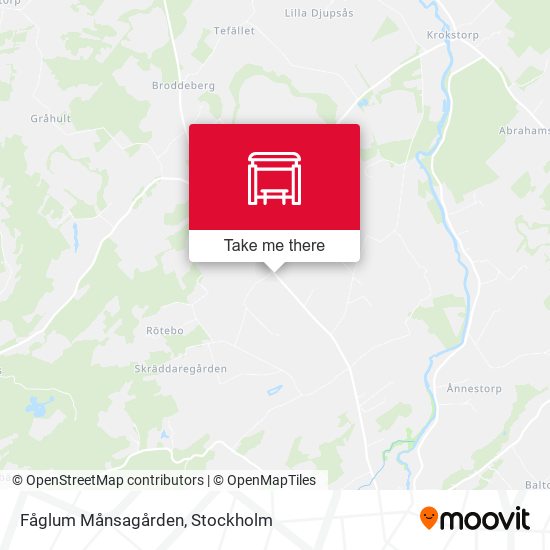 Fåglum Månsagården map