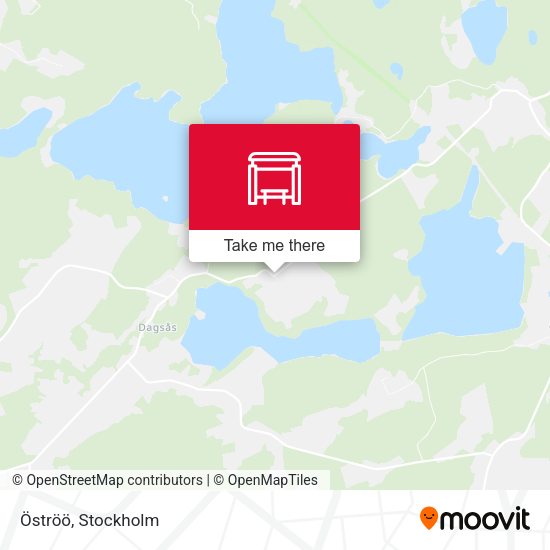 Öströö map