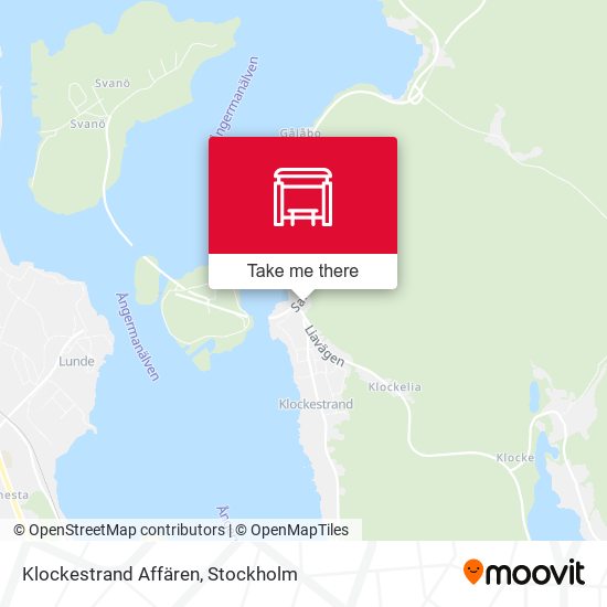 Klockestrand Affären map