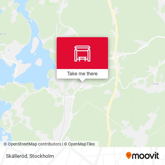 Skälleröd map