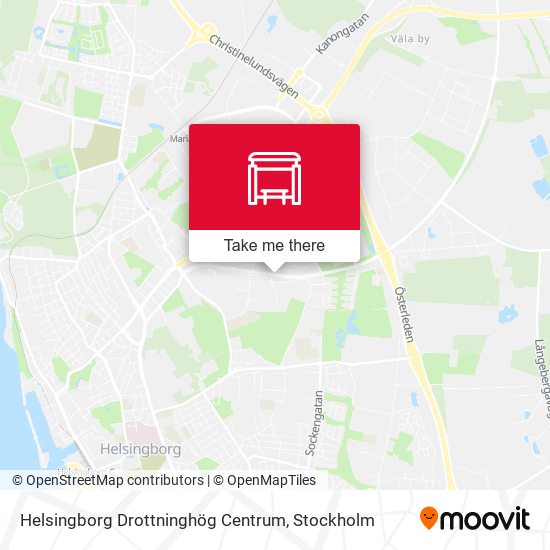 Helsingborg Drottninghög Centrum map