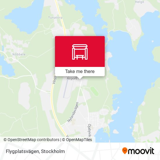 Flygplatsvägen map