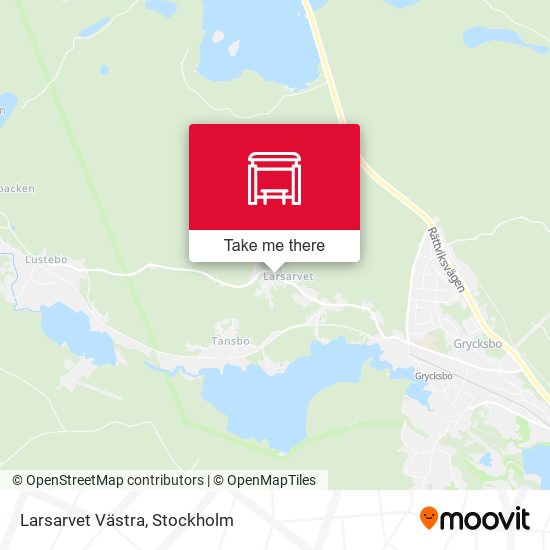 Larsarvet Västra map