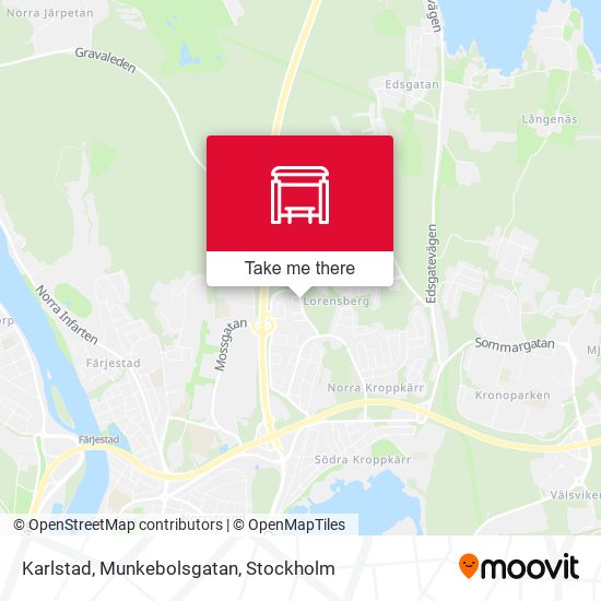 Karlstad, Munkebolsgatan map