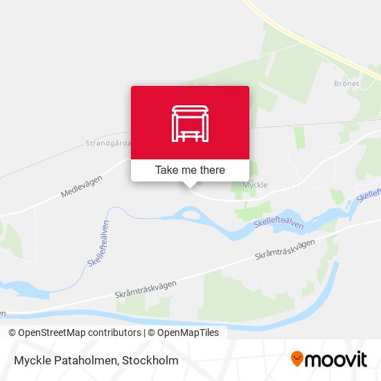 Myckle Pataholmen map