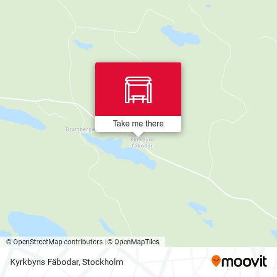 Kyrkbyns Fäbodar map