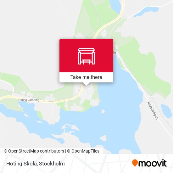 Hoting Skola map