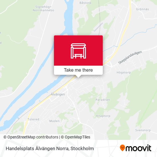 Handelsplats Älvängen Norra map
