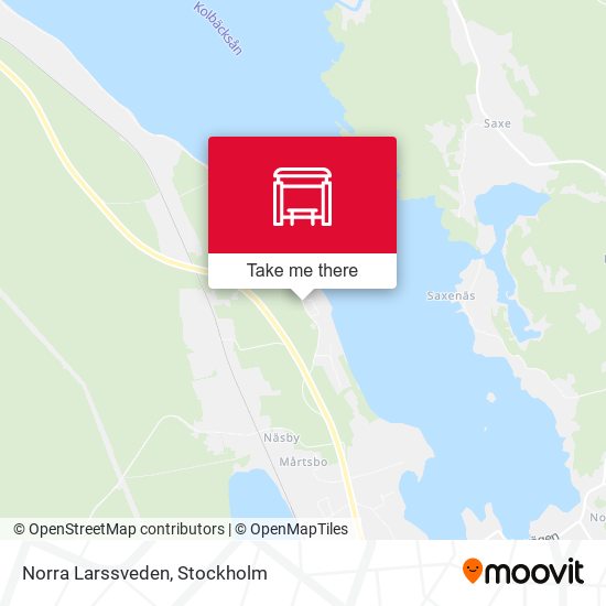 Norra Larssveden map