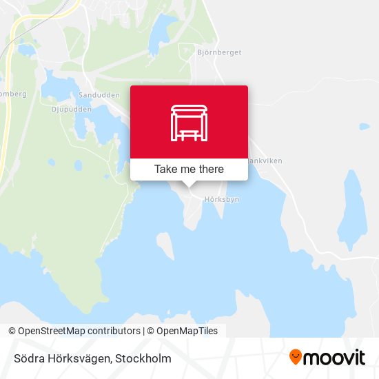 Södra Hörksvägen map