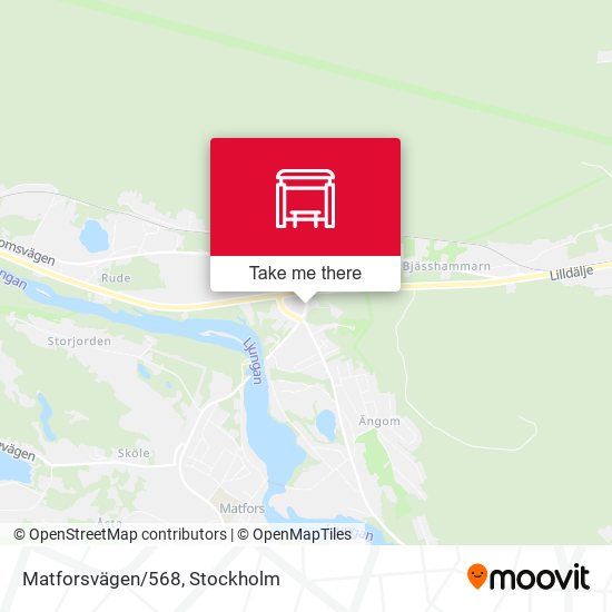 Matforsvägen/568 map