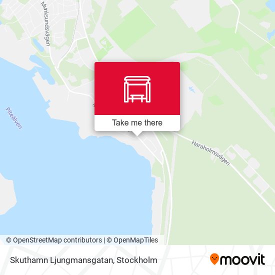 Skuthamn Ljungmansgatan map