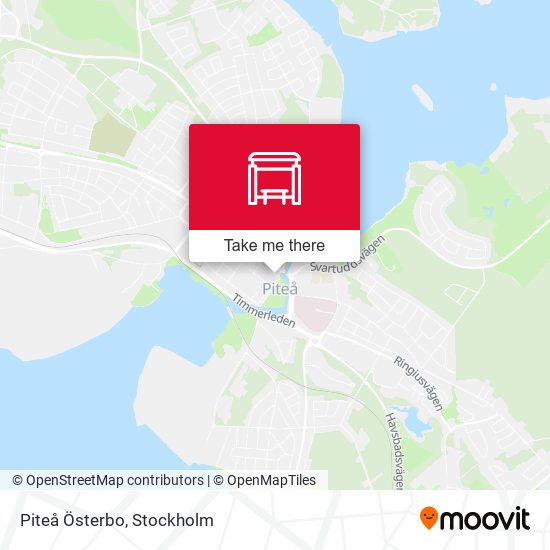 Piteå Österbo map