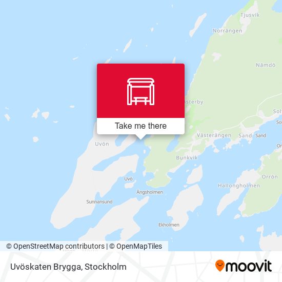 Uvöskaten Brygga map