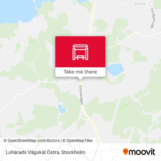 Lohärads Vägskäl Östra map