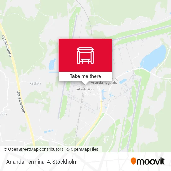 Arlanda Terminal 4 map