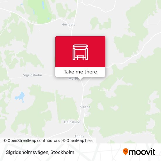 Sigridsholmsvägen map