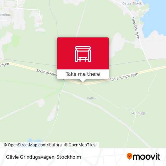 Gävle Grindugavägen map