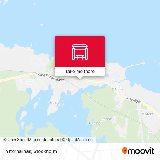 Ytterharnäs map