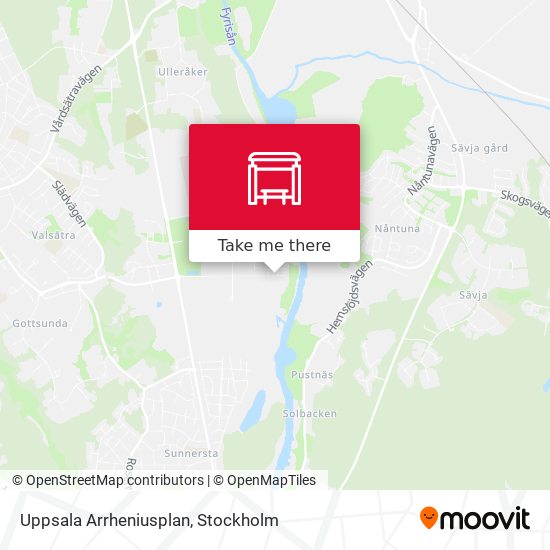 Uppsala Arrheniusplan map
