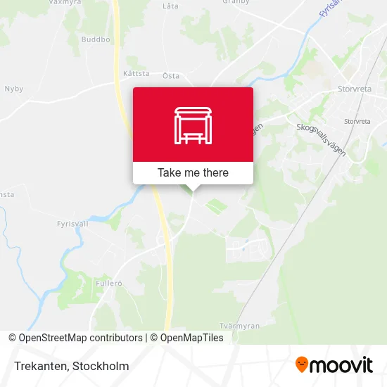 Trekanten map