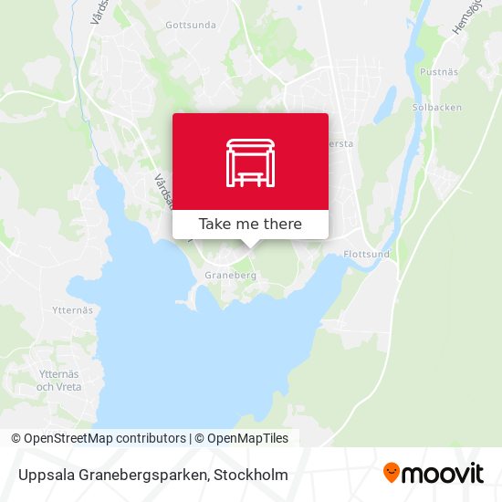 Uppsala Granebergsparken map
