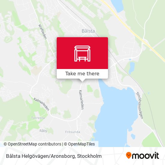 Bålsta Helgövägen/Aronsborg map
