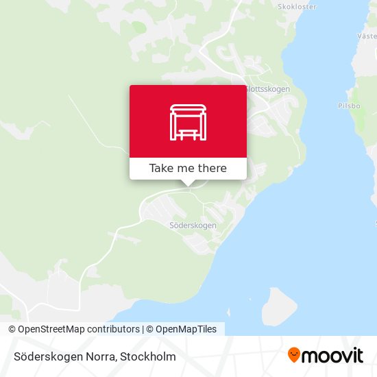 Söderskogen Norra map