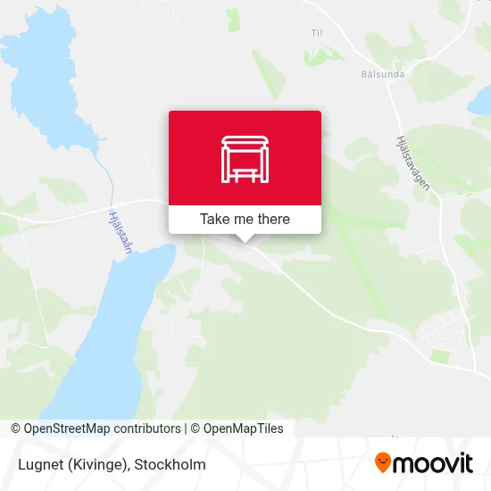 Lugnet (Kivinge) map