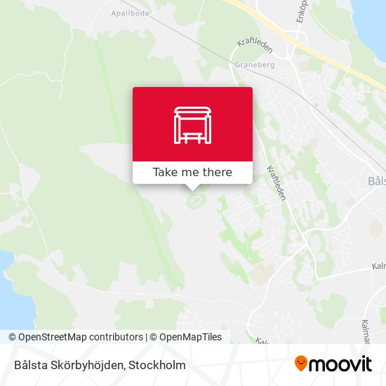 Bålsta Skörbyhöjden map