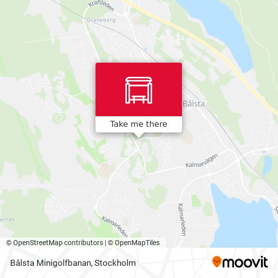 Bålsta Minigolfbanan map