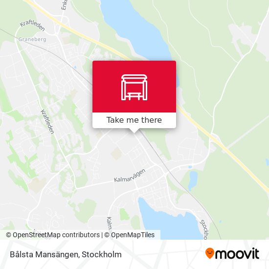 Bålsta Mansängen map