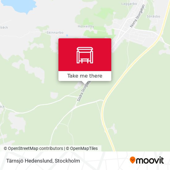 Tärnsjö Hedenslund map