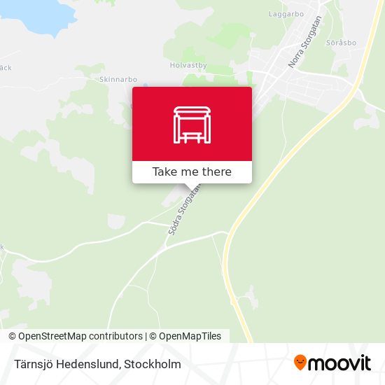 Tärnsjö Hedenslund map