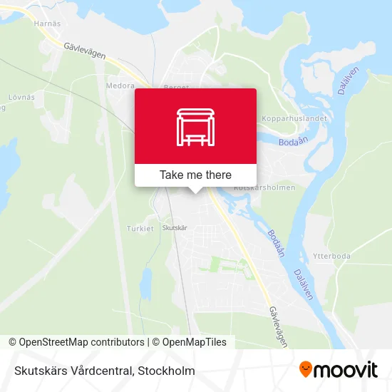 Skutskärs Vårdcentral map
