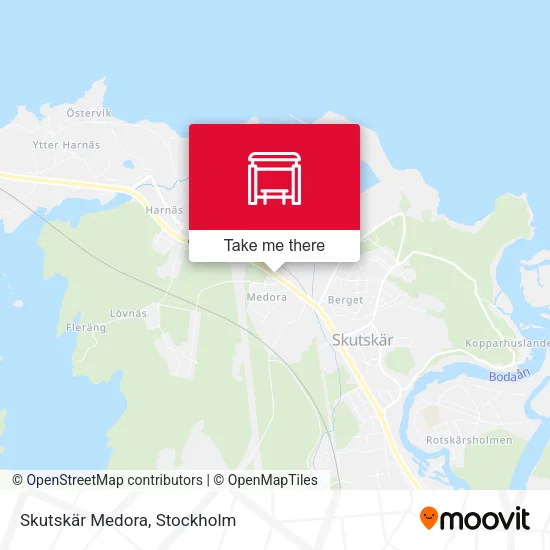 Skutskär Medora map