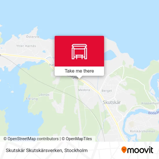 Skutskär Skutskärsverken map