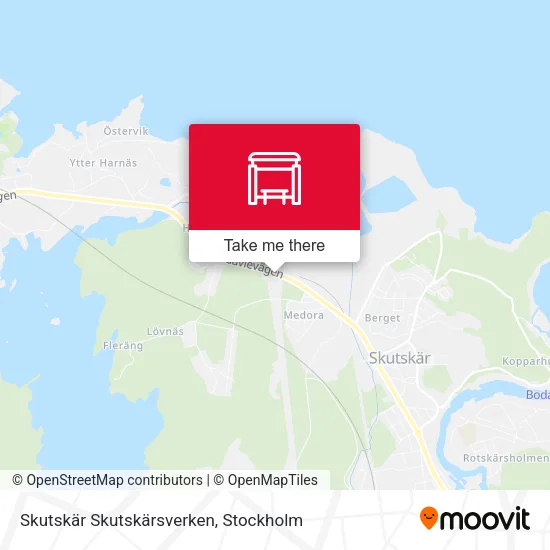 Skutskär Skutskärsverken map